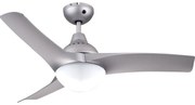 Ventilatore da soffitto Aruba argento, D. 112 cm INSPIRE