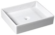 Isvea - Lavabo da appoggio PURITY 50x42 cm ceramica/bianco