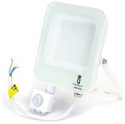 Faro proiettore Led 30W Bianco da esterno IP65 Bianco neutro 4000K con sensore crepuscolare e di movimento Aigostar