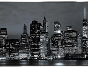 Stampa su tela Siver city, multicolore 60 x 150 cm