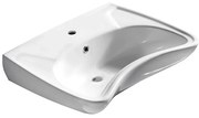 Isvea - Lavabo per persone con disabilità 45,6x59,5 cm ceramica/bianco