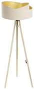 Lampada con piedistallo GALAXY 1xE27/60W/230V color crema/beige
