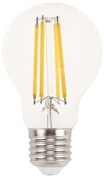 Lampada LED E27 4W a Filamento 210lm/W CLASSE A No Flickering - A60 Colore Bianco Caldo 2.700K