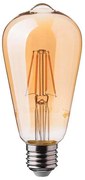 Lampadina LED FILAMENT ST64 E27/6W/230V 2200K