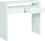 Scrivania con piano estraibile Console Mel - Woodman