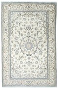 Nain Tappeto persiano 200x310 Beige (Iran) Annodato A Mano