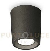 Lampada da soffitto livia pl d090 nero