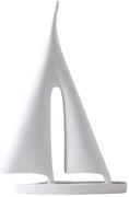 Decorazione da tavolo in resina, 28 cm, bianco