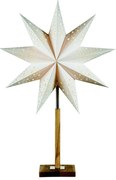 Markslöjd 700323 - Decorazione di Natale SOLVALLA 1xE14/25W/230V bianco 65 cm