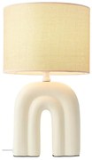 Nordlux - Lampada da tavolo HAZE 1xE27/40W/230V beige
