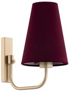 Argon 8313 - Applique SAFIANO 1xE27/15W/230V burgundy