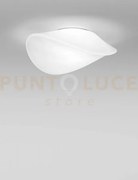 Balan plafoniera applique g bianco lucido e bianco opaco 1 l22gg l...