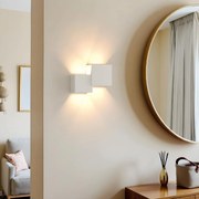 Applique da Parete 2xG9 Gesso Pitturabile