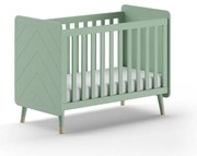 Culla in legno di pino color petrolio 60x120 cm BILLY - Vipack