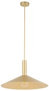 Lampadario a sospensione con filo CAPRI 1xE27/15W/230V diametro 50 cm oro