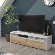 Lechnical Mobile Porta TV Marrone e Nero 80x33,5x46 cm in Legno di  Mango,Mobile Soggiorno TV,Mobile per TV Soggiorno,Mobiletto Porta  TV(SPU:356800)