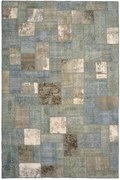 Patchwork Tappeto persiano 320 x 210 Blu (Iran) Annodato A Mano