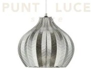 Sospensione iris 1 luce cromo senza base