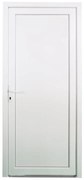 Portoncino d'ingresso in pvc Base L 90 x H 210 cm bianco apertura destra