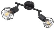Globo - Faretto LED XARA 2xE14/6W/230V nero