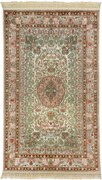 Ghom Tappeto 90 x 150 Beige (Cina) Annodato A Mano