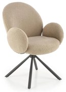 Sedia da pranzo KIVA, 1 pz, marrone