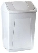 Cestino Denox Bianco Granito 55 L