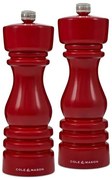 Cole&amp;Mason - Set di macina sale e pepe LONDON 2 pz 18 cm faggio/rosso