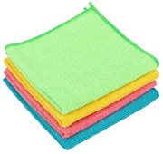 Set di 4 panni in microfibra multiuso - Addis