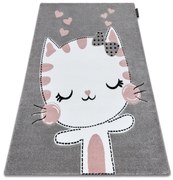 Tappeto PETIT KITTY gatto grigio