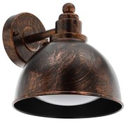 Eglo 33144 - Applique da esterno AIROLA 1xE27/40W/230V IP44 bronzo