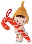 Lilliputiens - Elfo di Natale con bastoncino di zucchero e cappuccio