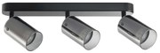Faretto SMOKY 3xGU10/10W/230V nero