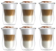 Set di 6 bicchieri a doppia parete 300 ml - Vialli Design
