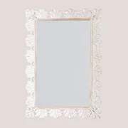 Specchio rotondo stampato Motivo boho fi 90 cm