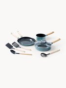 Batteria di pentole con rivestimento antiaderente Mayflower, set da 8