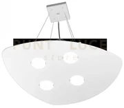 Shape sospensione 4 luci bianco 1143-s4-bi