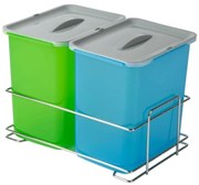 Pattumiera SMAR-WI40 manuale multicolor 32 L