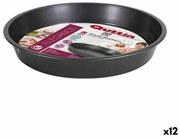 Stampo per Torte Quttin Nero Acciaio al carbonio 32 x 4,5 cm (12 Unità)