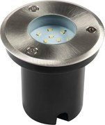 Kanlux 18193 - Lampada LED da incasso calpestabile per esterni GORDO LED/1W/230V Ø 9,5 cm IP67 in acciaio inox