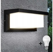 Lampada LED da esterno con lampadina con sensore crepuscolare NEELY 1xE27/9W/230V IP54