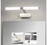 Brilagi - Lampada LED per specchio da bagno TUBEO, 6W/230V, 40 cm, IP44, argento
