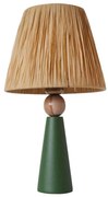 Lampada da tavolo 1xE27/40W/230V marrone/verde
