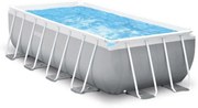 Intex - Piscina rettangolare con struttura 400x200xH100 cm Prism Frame 26788