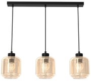 Lampadario a sospensione con filo SOMBRA 3xE27/60W/230V beige