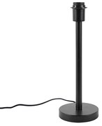 Lampada da tavolo moderna nera senza paralume - Simplo
