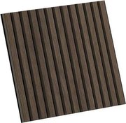 ADA - Set 4 pannelli fonoassorbenti da parete DANVIKEN 60x60 cm, finitura noce