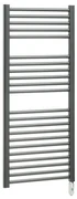 Termoarredo elettrico a secco  DE'LONGHI Kiara  500 W  antracite L 50 x H 120 x P 3 cm