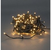 Nedis CLLS180- LED Catena natalizia da esterno 180xLED/7 funzioni 16,5m IP44 bianco caldo