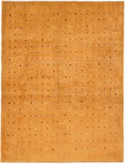 Gabbeh Tappeto 160 x 210 Giallo (Iran) Annodato A Mano